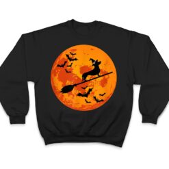 Halloween Dachshund Witch Broom Weenie Wiener Sausage Dog T Shirt - Dream Art Europa