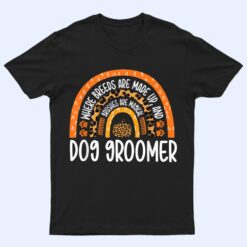 Halloween Dog Groomer Breeds Puppy Stylist Pet Grooming T Shirt