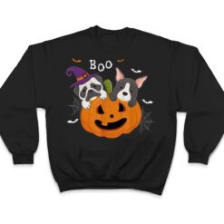 Halloween Dog Lover Pugkin, French Bulldog Pumpkin Costumes T Shirt - Dream Art Europa