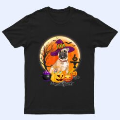 Halloween French Bulldog Dog Moon With Pumpkin Funny Gifts T Shirt