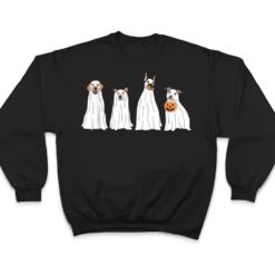 Halloween Ghost Dog Trick Or Treat Halloween Funny Dog Ghost T Shirt - Dream Art Europa