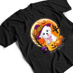 Halloween Havanese Dog Moon With Pumpkin Funny Gifts T Shirt - Dream Art Europa