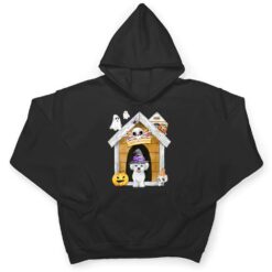 Halloween Maltese Dog Witch Haunted House T Shirt - Dream Art Europa