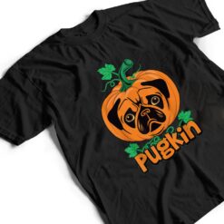 Halloween Pumpkin Pugkin Dog Pug Pullover Hoodie T Shirt - Dream Art Europa