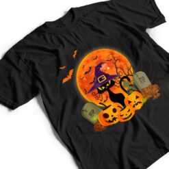 Halloween Scary Black Cat Funny Halloween Costume T Shirt - Dream Art Europa