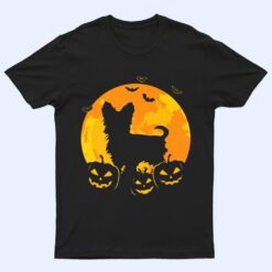 Halloween Yorkshire Terrier Jack O Lantern Dog Pumpkin Funny T Shirt