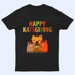 Happy-Katsgiving Thanksgiving-Cats Lovers-Pilgrim Hat Premium T Shirt