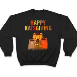 Happy-Katsgiving Thanksgiving-Cats Lovers-Pilgrim Hat Premium T Shirt - Dream Art Europa