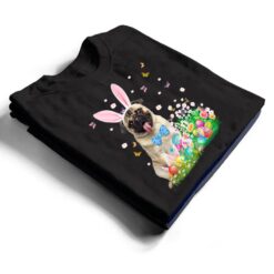 Happy Easter Cute Bunny Dog Pug Eggs Basket Funny Gifts T Shirt - Dream Art Europa