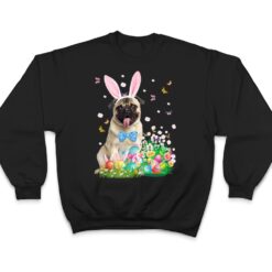 Happy Easter Cute Bunny Dog Pug Eggs Basket Funny Gifts T Shirt - Dream Art Europa