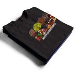 Happy Everything Dachshund Seasons All Year Tree Dog Lover T Shirt - Dream Art Europa