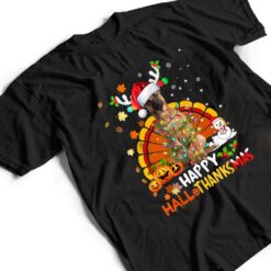 Happy Hallothanksmas Belgian Malinois Dog Lover T Shirt - Dream Art Europa