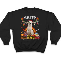 Happy Hallothanksmas Great Pyrenees Dog Halloween T Shirt - Dream Art Europa