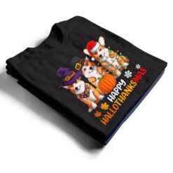 Happy Halloween , Welsh Corgi Dog Happy Hallothanksmas T Shirt - Dream Art Europa