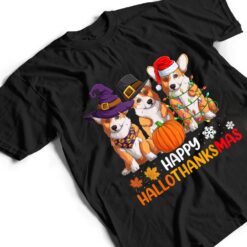 Happy Halloween , Welsh Corgi Dog Happy Hallothanksmas T Shirt - Dream Art Europa