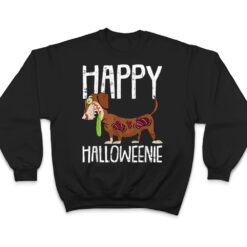 Happy Halloweenie Lazy Halloween Costume Zombie Dachshund T Shirt - Dream Art Europa