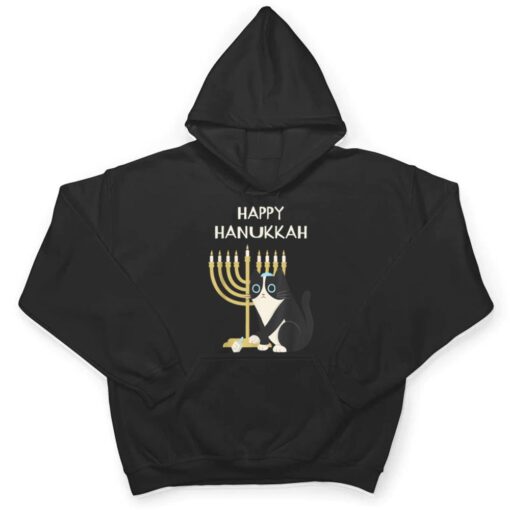 Happy Hanukkah Cat  Hanukkah T Shirt