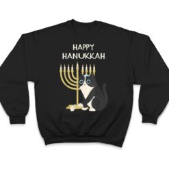 Happy Hanukkah Cat Hanukkah T Shirt - Dream Art Europa