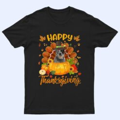 Happy Thanksgiving Australian Cattle Dog Turkey Pumpkin T Shirt