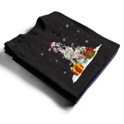 Harlequin Great Dane Christmas Tree Lights Xmas Pajama Dogs T Shirt - Dream Art Europa