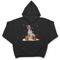 Harlequin Great Dane Christmas Tree Lights Xmas Pajama Dogs T Shirt - Dream Art Europa