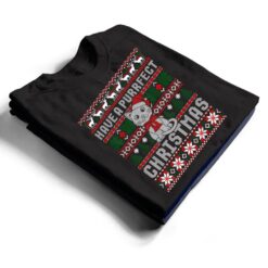 Have A Purrfect Christmas Cat Funny Pajama Ugly Sweater T Shirt - Dream Art Europa