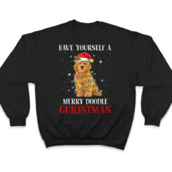 Have Yourself A Merry Doodle Christmas Goldendoodle Dog Love T Shirt - Dream Art Europa