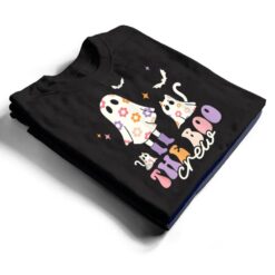 He Boo Crew Spooky Season Ghost Cat Halloween Groovy Retro T Shirt - Dream Art Europa