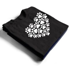 Heart Paw Print Dog & Cat - Cat Mom & Dog Mom Mother's Day T Shirt - Dream Art Europa