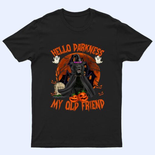 Hello Darkness My Black Labrador Retriever Dog Halloween T Shirt