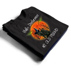 Hello Darkness My Old Friend Halloween Black Cat T Shirt - Dream Art Europa