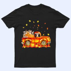 Hello Fall Chihuahua Leaf Autumn Red Truck Dog Lover Ver 1 T Shirt