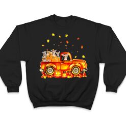 Hello Fall Chihuahua Leaf Autumn Red Truck Dog Lover Ver 1 T Shirt - Dream Art Europa