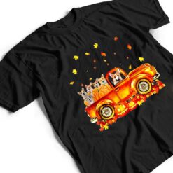 Hello Fall Corgi Leaf Autumn Red Truck Dog Lover T Shirt - Dream Art Europa