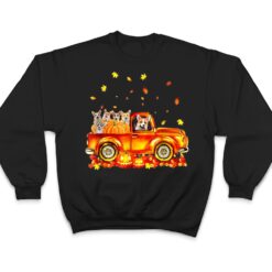 Hello Fall Corgi Leaf Autumn Red Truck Dog Lover T Shirt - Dream Art Europa