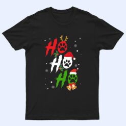 Ho Ho Ho Paw Christmas Funny Dog Lover Gifts T Shirt