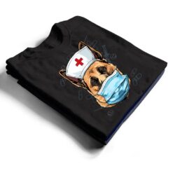 Hospital German Shepherd ER Nurse RN LPN Nurse Life Pet Dog T Shirt - Dream Art Europa