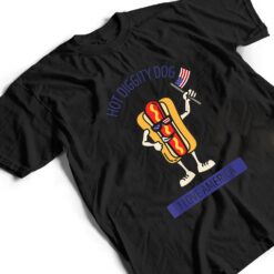 Hot Diggity Dog July 4th Patriotic BBQ Picnic USA Funny T Shirt - Dream Art Europa