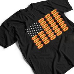 Hot Dog American Flag July 4th Patriotic Summer BBQ Funny T Shirt - Dream Art Europa