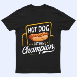 Hot Dog Eating Champion Summer Eating Contest Festival T Shirt