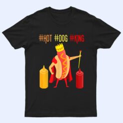 Hotdog King BBQ  Hotdog Lover Team Hotdog T Shirt