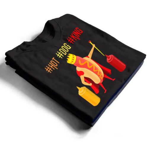 Hotdog King BBQ  Hotdog Lover Team Hotdog T Shirt