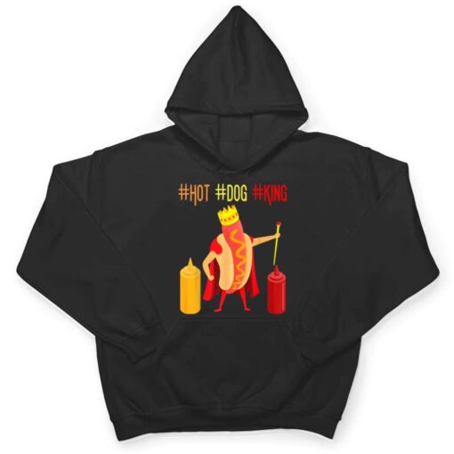 Hotdog King BBQ  Hotdog Lover Team Hotdog T Shirt