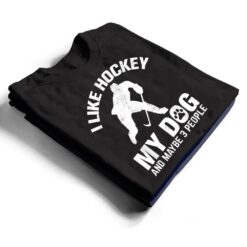 I Like Hockey My Dog And Maybe 3 People T Shirt - Dream Art Europa