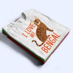 I Love My Bengal Bengal cat Costume Bengal Cat T Shirt - Dream Art Europa