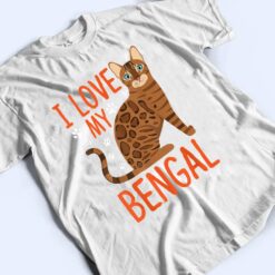 I Love My Bengal Bengal cat Costume Bengal Cat T Shirt - Dream Art Europa