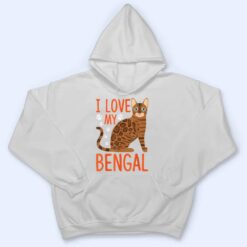 I Love My Bengal Bengal cat Costume Bengal Cat T Shirt - Dream Art Europa