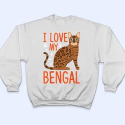 I Love My Bengal Bengal cat Costume Bengal Cat T Shirt - Dream Art Europa