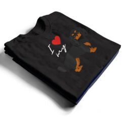 I Love My Black & Tan Cavalier King Charles Spaniel Lover T Shirt - Dream Art Europa