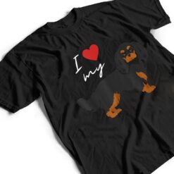 I Love My Black & Tan Cavalier King Charles Spaniel Lover T Shirt - Dream Art Europa